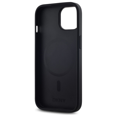 DKNY ETUI HARDCASE PLAIN LOGO DO IPHONE 15 6.1 DO MAGSAFE POKROWIEC