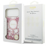 Etui Guess Resin Bottom Glitter MagSafe  do iPhone 17 Pro Max różowy