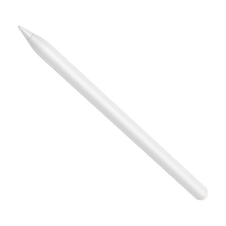 Baseus Smooth Writing Active Stylus rysik ze wskaźnikiem LED do iPad biały + kabel zasilający USB-C 3A 0.3m i wymienna końcówka Active (SXBC000202)