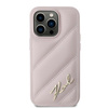 KARL LAGERFELD ETUI HARDCASE DO IPHONE 14 PRO 6,1 KLHCP14LPQDSMGP DIAGONAL
