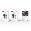 XO transmiter FM BCC17 Bluetooth MP3 ładowarka samochodowa 30W czarna + kabel USB-C - USB-C