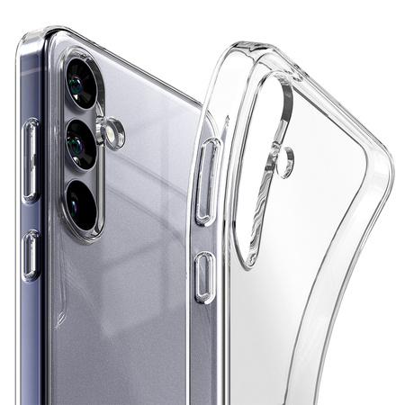 MERCURY ETUI JELLY CLEAR DO SAMSUNG GALAXY S25 Z OCHRONĄ PRZED ZARYSIENIAMI