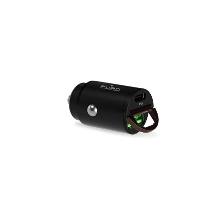 PURO ELEKTRIK ŁADOWARKA SAMOCHODOWA MINI 30W POWER DELIVERY USB-C USB-A