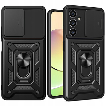Hybrid Armor Camshield etui do Samsung Galaxy S23 pancerny pokrowiec z osłoną na aparat czarne