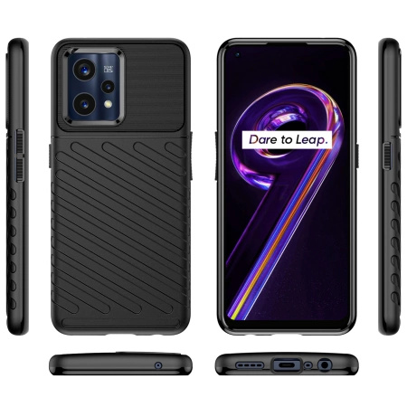 HURTEL THUNDER CASE ELASTYCZNE PANCERNE ETUI POKROWIEC DO REALME 9 PRO PLUS