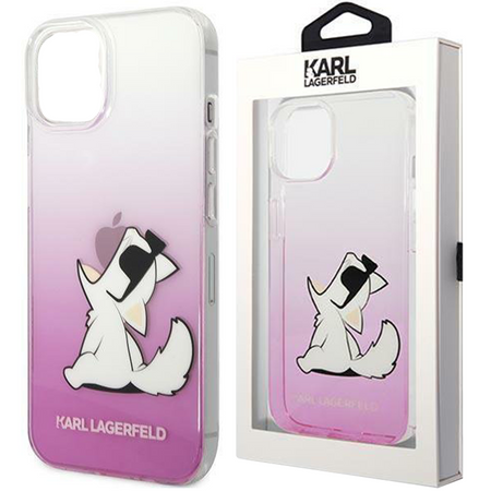 Karl Lagerfeld KLHCP14MCFNRCPI iPhone 14 Plus 6,7" hardcase różowy/pink Choupette Fun