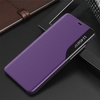 Eco Leather View Case elegancki futerał etui z klapką i funkcją podstawki iPhone 13 fioletowy