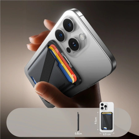 JOYROOM PORTFEL MAGNETYCZNY DO IPHONE 12 13 14 15 Z MAGSAFE NOWOCZESNY