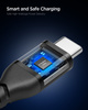 Spigen Essential USB C to USB C 100W Fabric Cable, black EB10010CCA