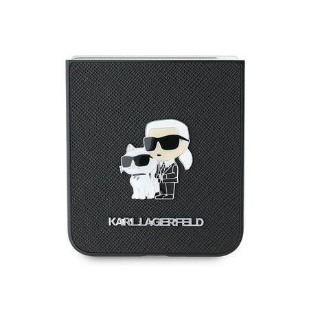 KARL LAGERFELD ETUI HARDCASE DO SAMSUNG Z FLIP6 F741 SAFFIANO METAL PIN