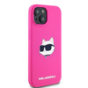 KARL LAGERFELD ETUI KLHMP15MSCHPPLF DO IPHONE 15 PLUS 6.7 HARDCASE SILICONE