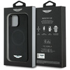 Etui Aston Martin HC FW Logo do iPhone   16 Pro Max MagSafe czarny