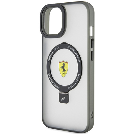 FERRARI POKROWIEC DO IPHONE 15 PLUS 6.7 RING STAND DO MAGSAFE 2023