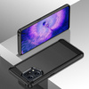 Carbon Case elastyczne etui pokrowiec Oppo Find X5 czarny