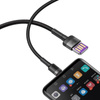 BASEUS KABEL USB DO USB-C 5A QC 3.0 HUAWEI SUPERCHARGE 1M DO TELEFONÓW