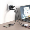 MCDODO PRZEJŚCIÓWKA ŁADOWARKA ADAPTER PODRÓŻNY WTYCZKA EU 3 X USB-C USB-A