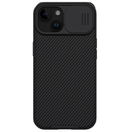 Pancerne etui Nillkin CamShield Pro Magnetic Case do iPhone 15 Plus z osłoną na aparat - czarne