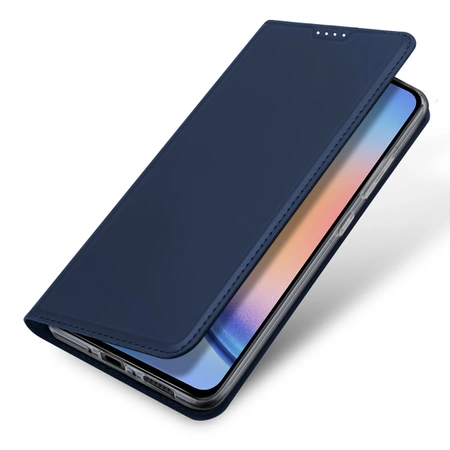 Etui Dux Ducis Skin Pro do Samsung A35 5G z klapką - niebieskie