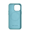 iCarer Litchi Premium Leather Case skórzane etui iPhone 14 Pro Max magnetyczne z MagSafe zielony (WMI14220712-GN)