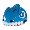 Kask rowerowy dziecięcy Wozinsky  motyw dinozaur 52-56 cm - niebieski