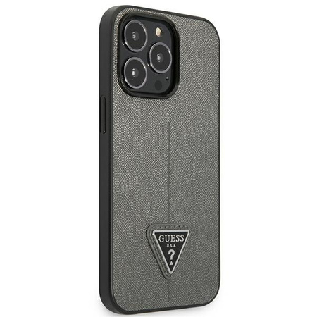 GUESS ETUI HARDCASE DO IPHONE 13 PRO 13 6,1 SAFFIANO Z TRIANGLE LOGO