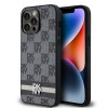 DKNY ETUI HARDCASE DO IPHONE 14 PRO MAX 6.7 LEATHER CHECKERED MONO PATTERN