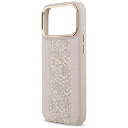 GUESS ETUI DO IPHONE 17 PRO MAX MAGSAFE STRIPE LOGO 4G Z MAGNETYCZNYM