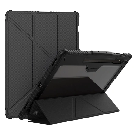 NILLKIN ETUI BUMPER LEATHER CASE DO SAMSUNG GALAXY TAB S9+ Z WYSOKĄ OCHRONĄ