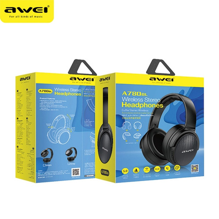 AWEI SŁUCHAWKI NAUSZNE BLUETOOTH A780BL DO TELEFONÓW Z DŹWIĘKIEM STEREO