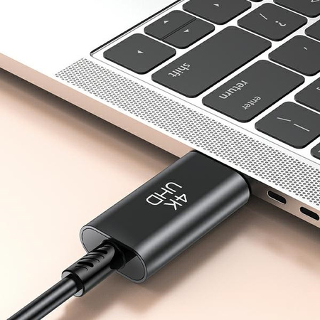 AWEI KABEL USB-C DO HDMI DO TELEVIZORA MONITORA 4K 30HZ Z PRZESYŁEM AUDIO