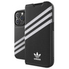 Etui Adidas OR Booklet Case PU na iPhone 14 Pro czarno biały/black white 50196