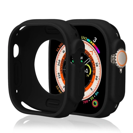 HURTEL ETUI SILICONE WATCH CASE DO APPLE WATCH 44 MM SERIES 4 5 6 SE