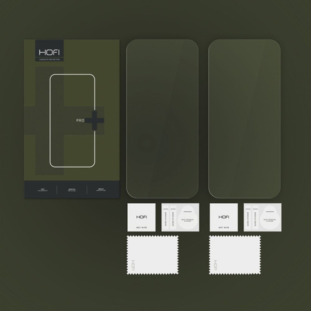 HOFI SZKŁO HARTOWANE GLASS PRO+ 2-PACK DO IPHONE 16 PRO WYSOKA PRZEJŻYSTOŚĆ