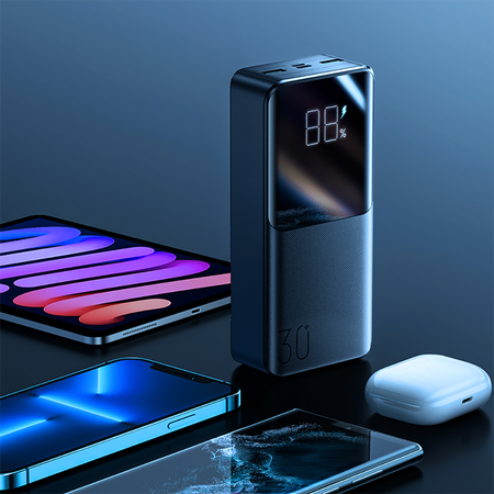 Joyroom powerbank 22.5W 30000mAh PD QC3.0 AFC czarny (JR-QP193)