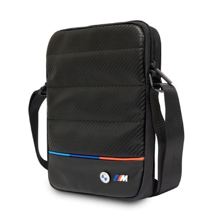 Torba Etui BMW BMTB10PUCARTCBK Tablet 10" - czarne Carbon&Nylon Tricolor