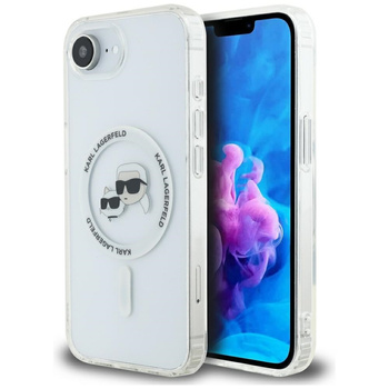 KARL LAGERFELD ETUI MAGNETYCZNE DO MAGSAFE IPHONE 16E KARL & CHOUPETTE