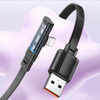 Kabel do iPhone, Kątowy, Mocny, Super Szybki, Mcdodo, 100W, 1.8M, czarny