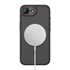 TECH-PROTECT MAGCAM MAGSAFE IPHONE 16E / 17E MATTE BLACK/RED