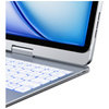 Etui Typecase Flexbook Touch             z klawiaturą do iPad Air 11" 2024/2025 srebrny
