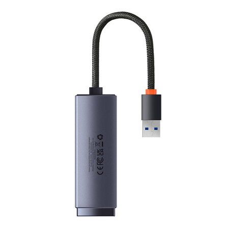 BASEUS ADAPTER USB DO RJ45 1000MBPS DO KOMPUTERA PC ŁĄCZE ETHERNET SZYBKOŚĆ