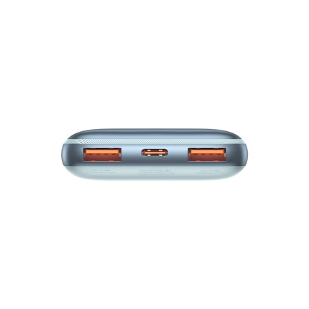 Powerbank Baseus Bipow Pro 10000mAh 20W niebieski z kablem USB Typu A - USB Typu C 3A 0.3m (PPBD040203)
