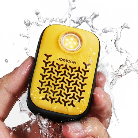Głośnik Bluetooth Joyroom Maya JR-MS03 przenośny z wbudowaną latarką odporny - żółty