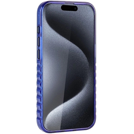 Etui Audi IML MagSafe na iPhone 15 Pro Max - niebieskie