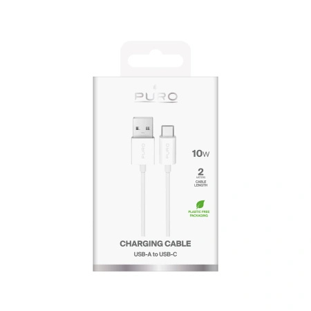 PURO KABEL USB-A DO USB-C 10W 2M DO TELEFONÓW IPHONE DO ŁADOWANIA