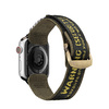 Dux Ducis Strap (Outdoor Version) pasek Apple Watch Ultra, SE, 8, 7, 6, 5, 4, 3, 2, 1 (49, 45, 44, 42 mm) nylonowa opaska bransoleta żółta