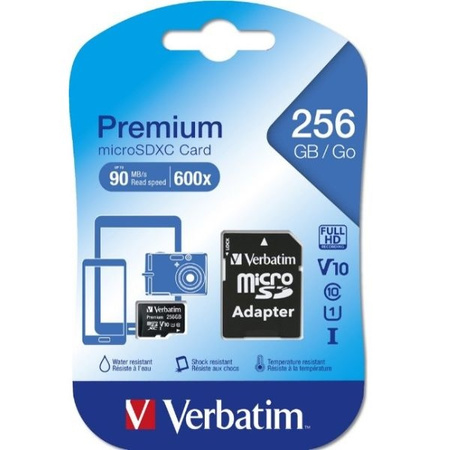 VERBATIM KARTA MICROSDHC 32GB DO TELEFONÓW TABLETÓW 10MB/S WYSOKA WYDAJNOŚĆ