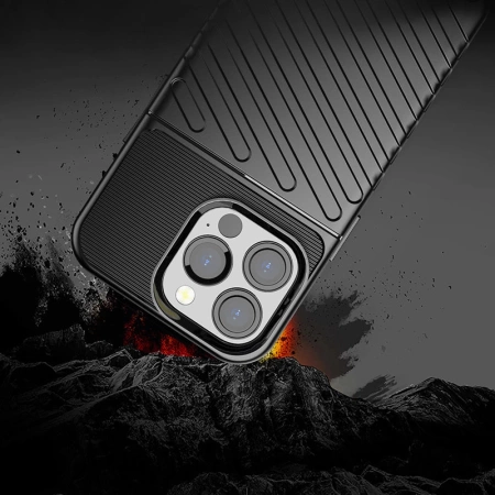 THUNDER CASE ELASTYCZNE PANCERNE ETUI DO IPHONE 13 PRO ODPOWIEDNIA OCHRONA