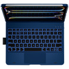 Etui Typecase Flexbook Touch z klawiaturą do iPad Pro 11" 2024/2025 ciemny niebieski