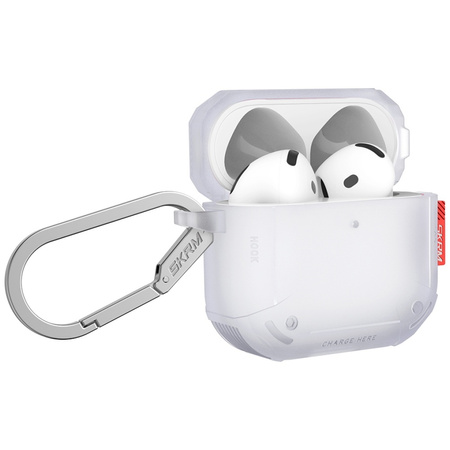 SKINARMA ETUI MECHA CE DO AIRPODS 4 OCHRONNY POKROWIEC Z WYSOKIEJ