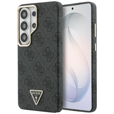 Etui Guess 4G Triangle Logo MagSafe do   Samsung Galaxy S26 Ultra czarny